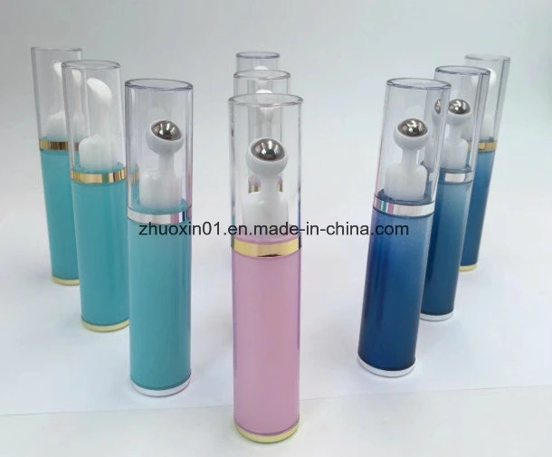 Acrylic Airless Eye Cream Bottles for Cosmetic Packaging