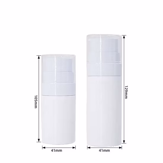 15ml 30ml 50ml Empty as Plastic Cosmetic Packaging Container Serum Airless Pump Bottle