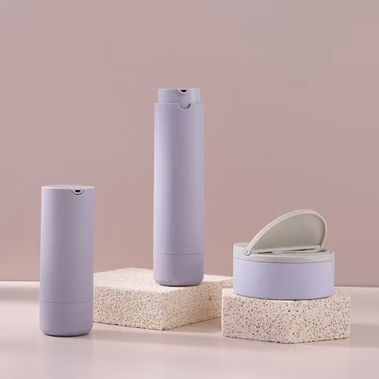 30ml, 50ml, 100ml 리필 가능 플라스틱 PP 에어리스 진공 펌프 화장품 병